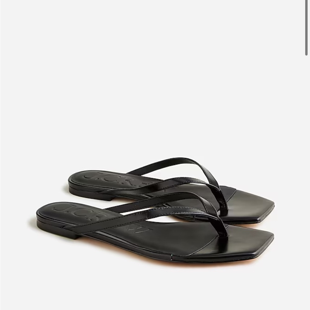J. Crew Black Sandals